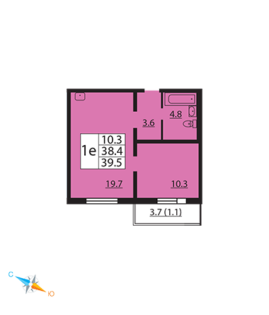 1 к 39,5 3416750